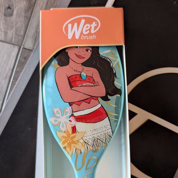 Wet Brush, Disney Princess Moana Detangler, Limited Edition, NEW - Picture 3 of 4